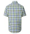Freizeithemd Kurzarm M Casual Fit - Grün