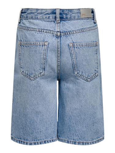 KOGSONNY HW WIDE DNM SHORTS NOOS 140 Normal geschnitten - Light Blue Denim