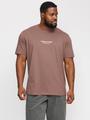 JORVESTERBRO TEE SS CREW NECK NOOS PLS EU2XL US1L Locker geschnitten - Deep Taupe