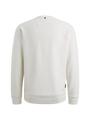cotton blend sweat M - Bone White