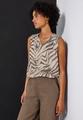 Chiffon Blusentop mit Print