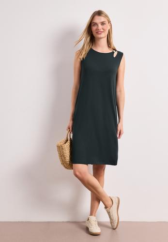 Knielanges Kleid mit Schnallendetail 42 - Deep Bound Green