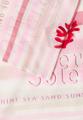 Loop-Schal mit Streifenmuster One size - Vanilla White