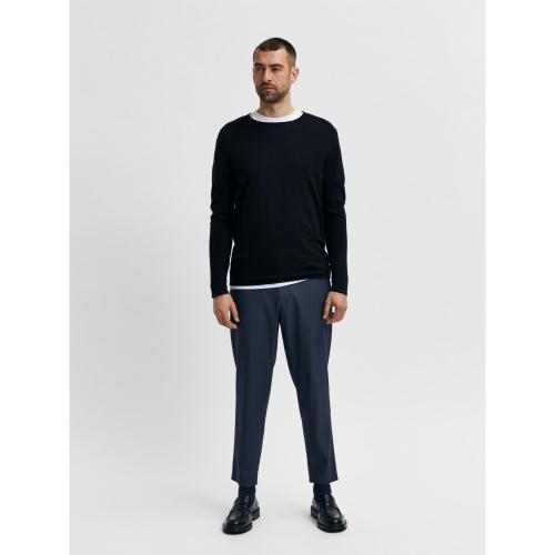 SLHROME LS KNIT CREW NECK G NOOS