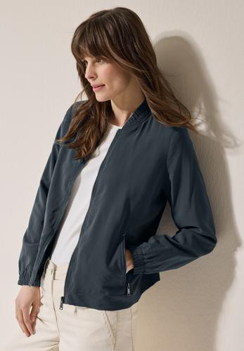 Blouson mit feiner Struktur S - Slate Khaki