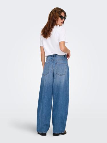 ONLTAYLOR HW BARREL DNM PIM678 NOOS M/32 Barrel Fit - Medium Blue Denim
