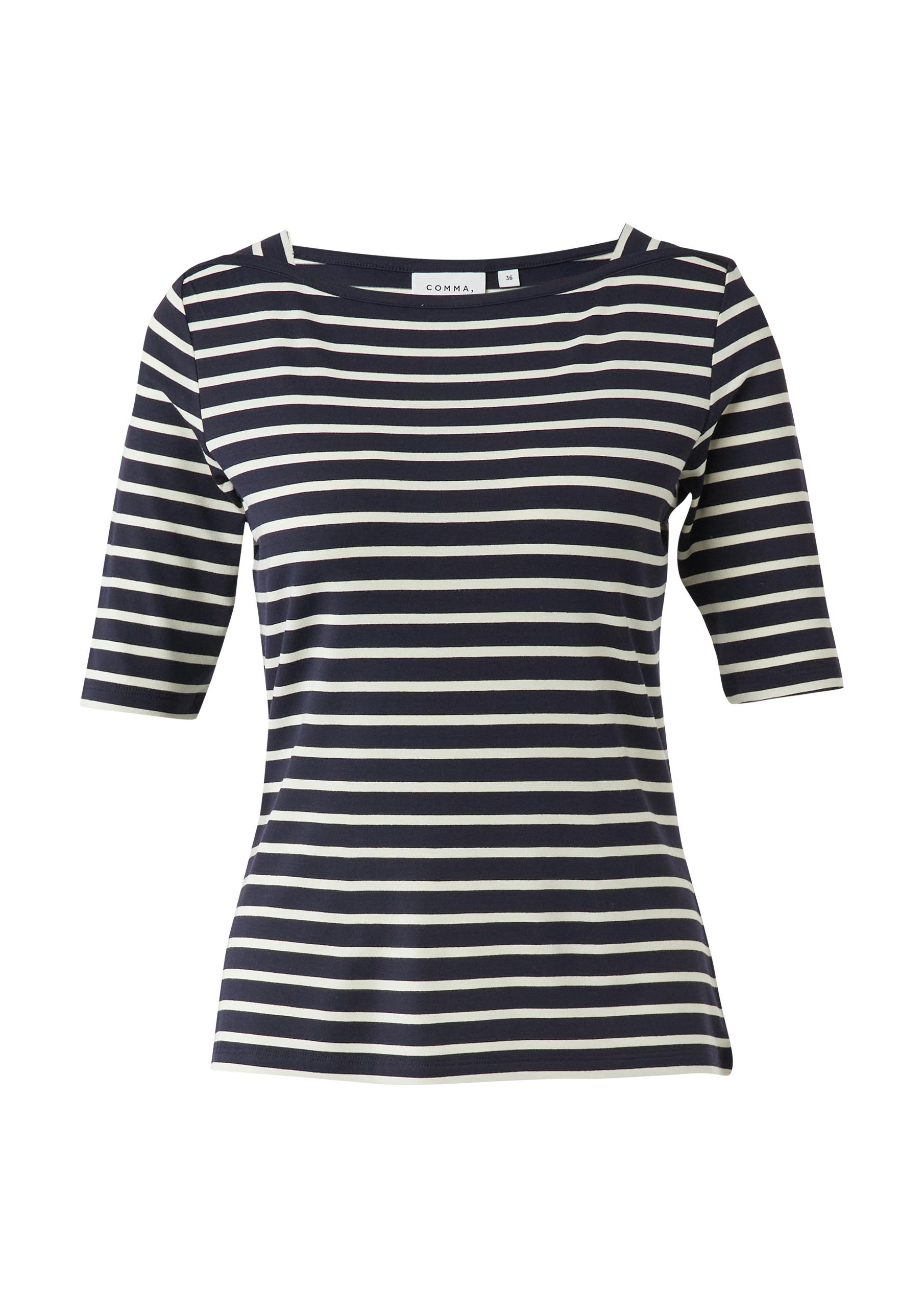 T-Shirt 36 - Blau|creme