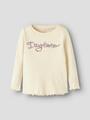 NMFNIMMA LS SLIM TOP PB 110 Slim Fit - Parchment