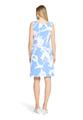 Cocktailkleid 46 Figurumspielend - Blau/Weiß