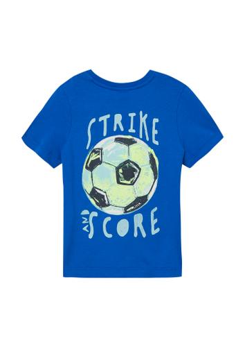 T-Shirt 104/110 Regular Fit - Blau