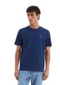 T-Shirt regular Blau L
