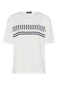 Shirt COOL SUMMER mit grafischem Muster 46 - Ecru/ink