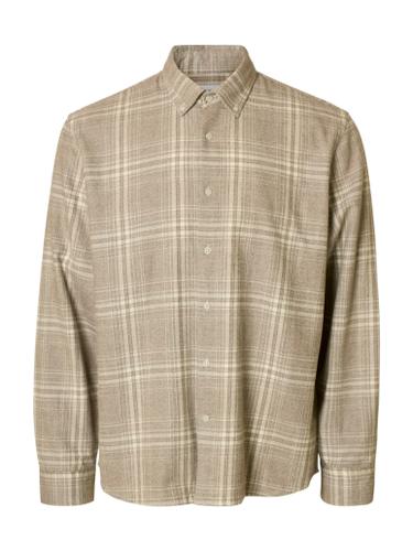 SLHREGNOAH MIX BDWN LS SHIRT CAMP
