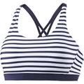 venice beach lm exkl. sport Bustier-Top 34 - White-navy-s