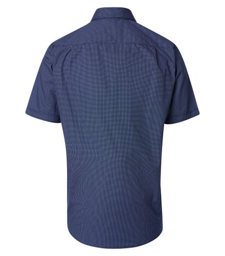 Freizeithemd Kurzarm XXL Casual Fit - Blau