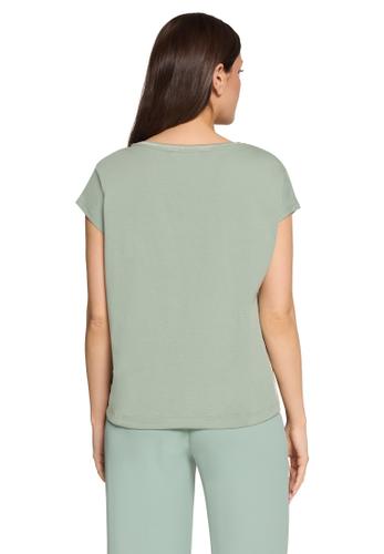 Casual-Shirt L Lässig - Nature/Green