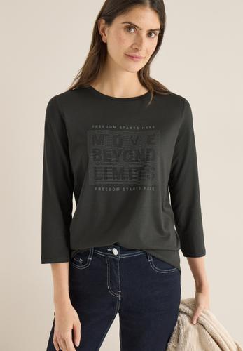 Shirt mit Schmucksteinen