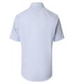 Leinenhemd Kurzarm XXL Casual Fit - Blau