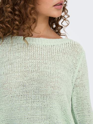 ONLGEENA XO L/S PULLOVER KNT NOOS S Normal geschnitten - Subtle Green