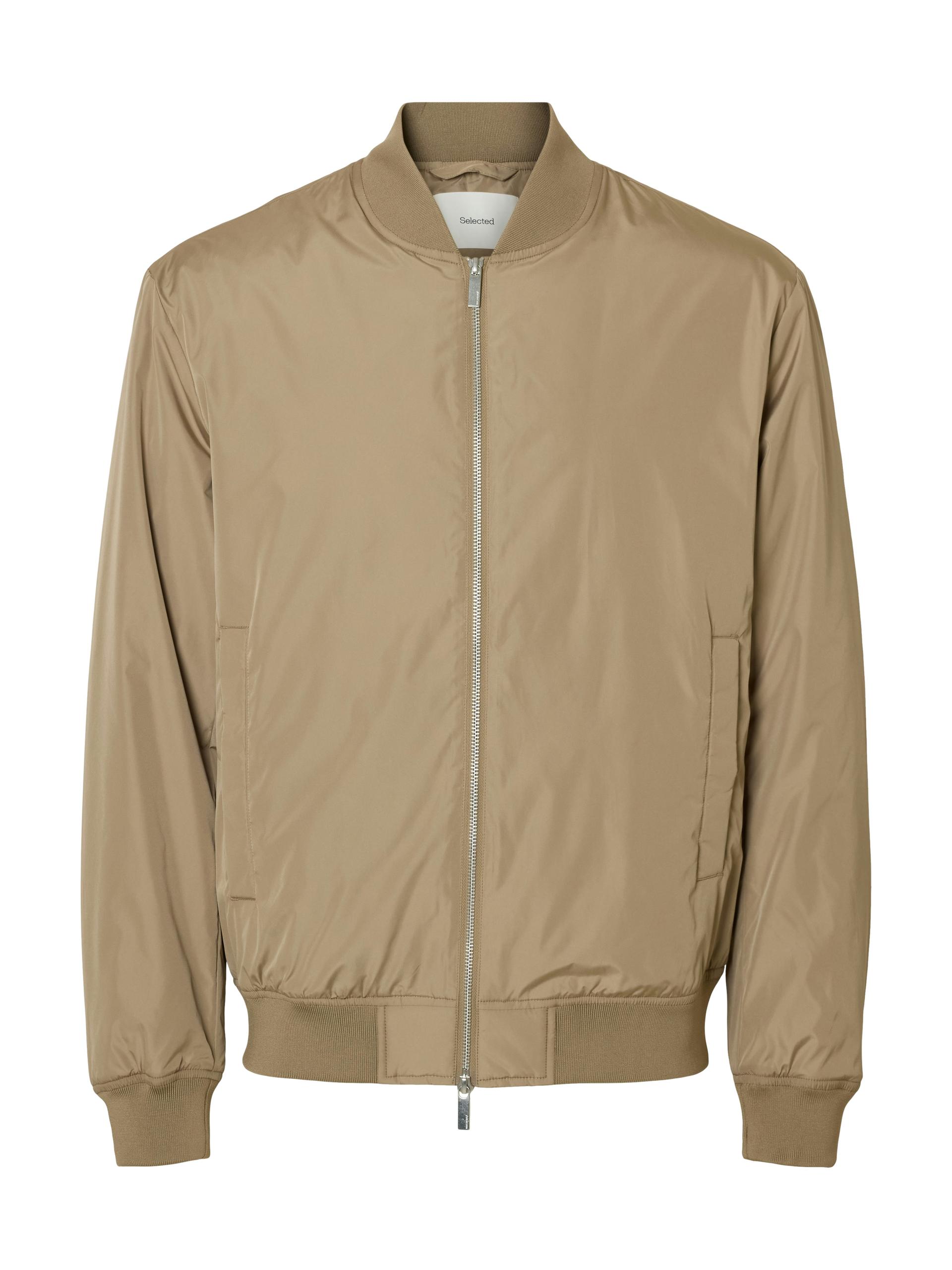 SLHCHRIS BOMBER JKT #S S - Weathered Teak