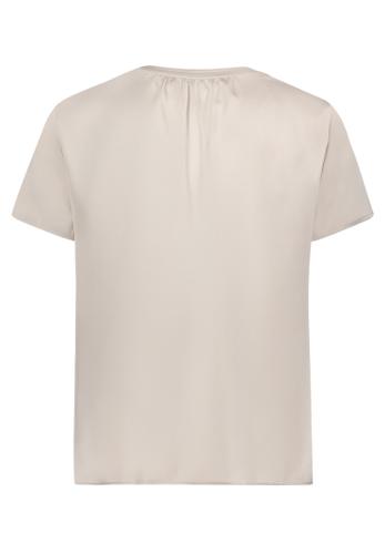 Satin-Bluse