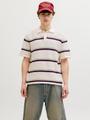 JORMAINE KNIT STRIPE POLO SN