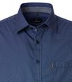 Freizeithemd Kurzarm XXL Casual Fit - Blau