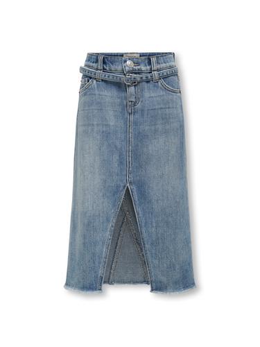KOGCADY DNM MIDI SKIRT GUA 152 - Medium Blue Denim