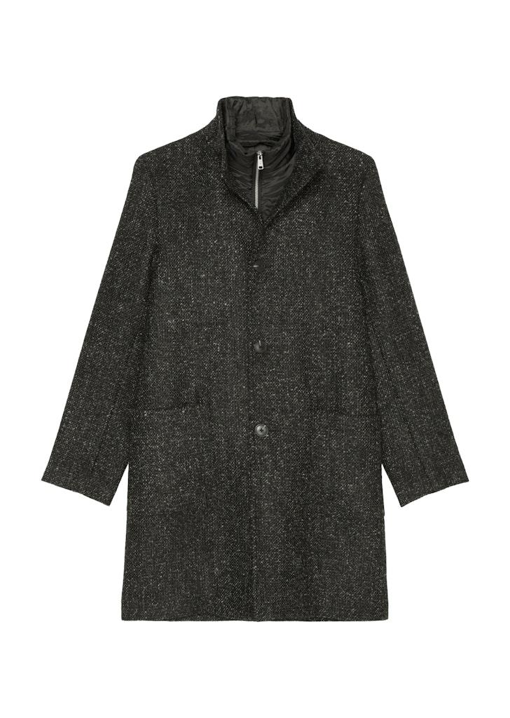 Wollmantel regular Grau 52