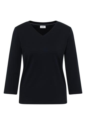Basic V-Neck Shirt S - Urban Dark Blue