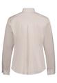 Hemdbluse 46 Gerade - White/Taupe