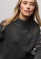 Glitzer Jacquard Pullover 42 - Gravel Grey Mel.