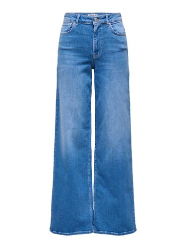 ONLMADISON BLUSH HW WIDE DNM REA262 NOOS S/32 Weiter Beinschnitt - Special Bright Blue Denim