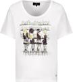 T-Shirt mit Frauenzeichnung 44 - Cream