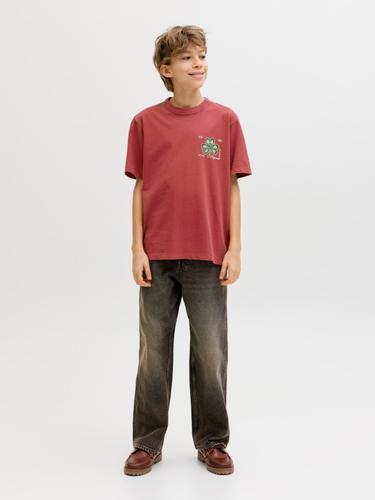 JORUPSTATE FRONT TEE SS CREW NECK JNR