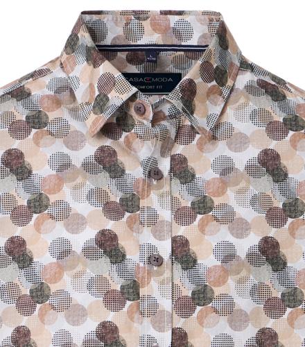 Freizeithemd M Comfort Fit - Braun