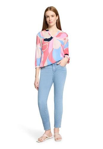 Schlupfbluse 44 Figurumspielend - Rosé/Pink
