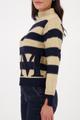 Pullover mit Streifenmuster