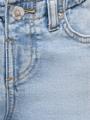 KMGLUNA BERRY PAPERBAG WIDE DNM 122 Gerade geschnitten - Light Blue Denim