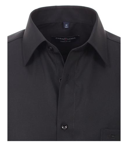 Business-Hemd unifarben extra langer Arm 72cm 006052 46 CF-72 - Schwarz