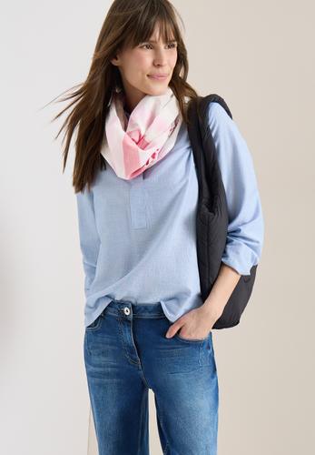Loop-Schal mit Streifenmuster One size - Vanilla White