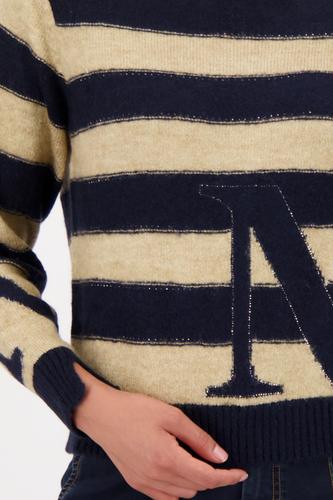 Pullover mit Streifenmuster