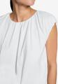 Cropped-Shirt mit Rundhalsausschnitt