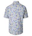 Freizeithemd Kurzarm M Casual Fit Short - Blau