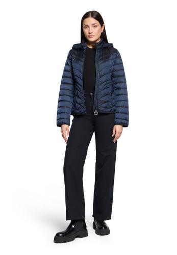 Outdoorjacke 38 Leicht tailliert - Dunkelblau