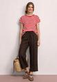 Wide Leg Hose im Loose Fit aus Leinen
