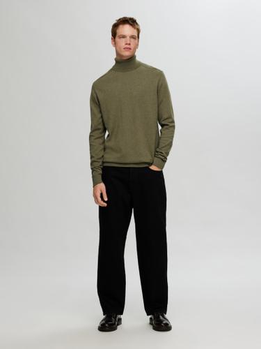 SLHBERG ROLL NECK NOOS Grün S