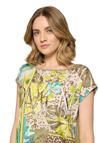 Casual-Shirt 44 Lässig - Beige/Yellow