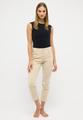 CICI CROP SLIT 42 SLIM FIT - Sand