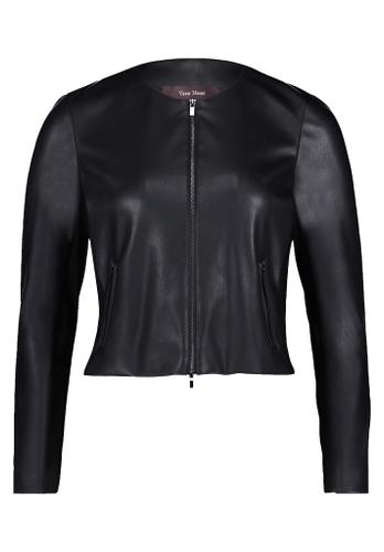 Blazer-Jacke Schwarz 40